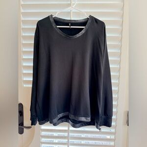 Capote black lightweight stylish sweatshirt, XL